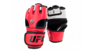 Перчатки MMA тренировочные с открытой ладонью (Красные S/M) UFC